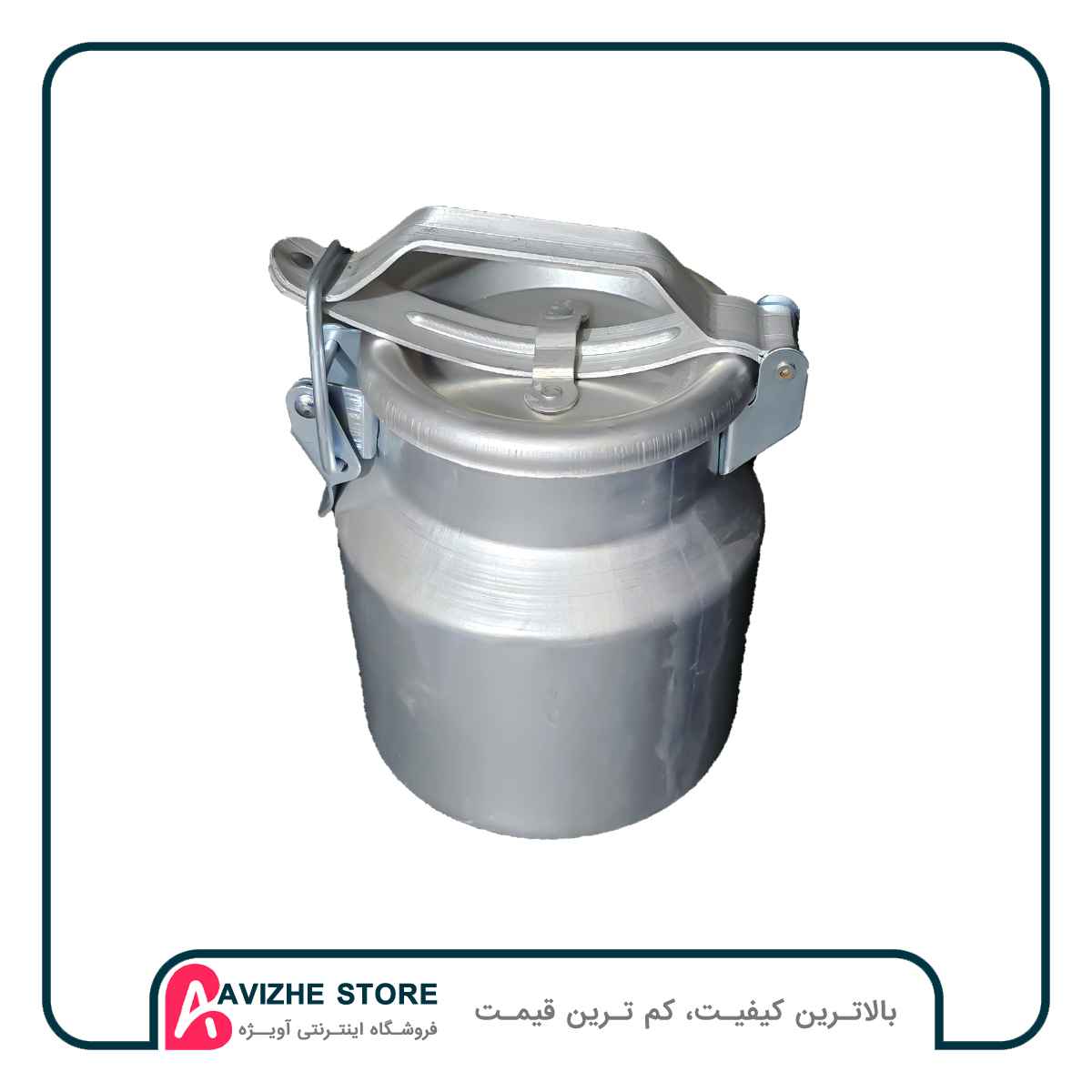 قیمت و خرید دبه درب قفلی روغن و شیر بدنه روحی 2 کیلویی