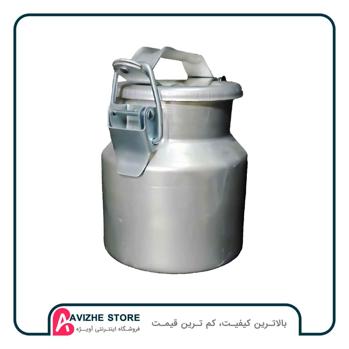 قیمت و خرید دبه درب قفلی روغن و شیر بدنه روحی 2 کیلویی